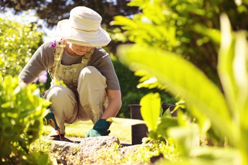 Residential garden design and landscaping in Cranford
