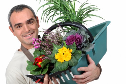Keyboard navigable Cranford landscaping website content